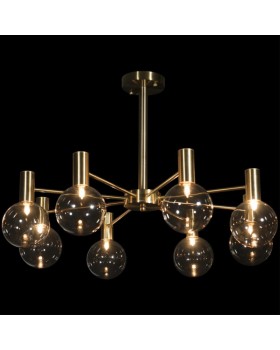 Люстра на штанге LOFT IT 10045/8 Gold-foto2