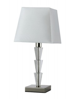 Настольная лампа Crystal Lux MARSELA LG1 NICKEL