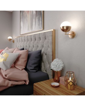 Бра Eurosvet 70129/1 латунь-foto2