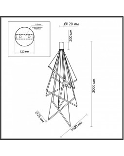 Подвесной светильник Odeon Light 4369/80L-foto5