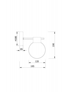 Бра Freya FR5233WL-01BS-foto2