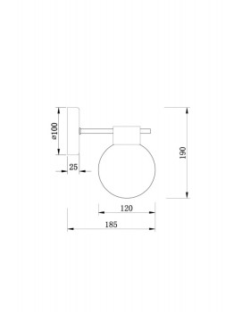 Бра Freya FR5233WL-01BS-foto2