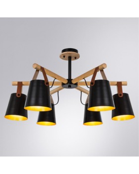 Люстра на штанге ARTE Lamp A7032PL-6BK-foto2