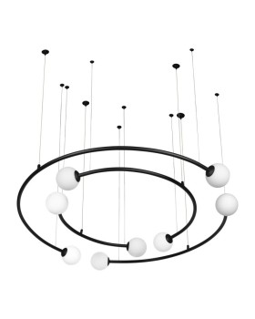 Подвесная люстра LOFT IT 10155/1100 Black-foto3