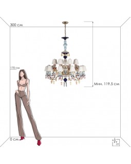Подвесная люстра LOFT IT 10203/12+8 Mult-foto7