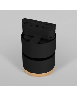 Светильник на шине Elektrostandard Impact чёрный матовый/золото 10W 4200K (85514/01) однофазный-foto3
