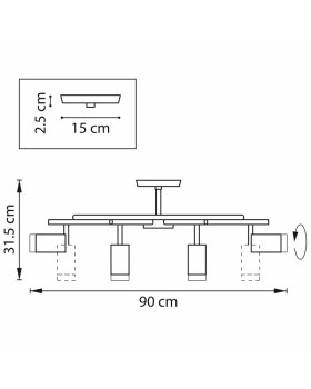Люстра на штанге Lightstar LR71837840-foto2