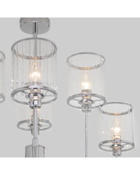 Люстра на штанге Eurosvet 60144/6 хром-foto3