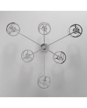 Люстра на штанге Eurosvet 60144/6 хром-foto4