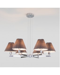 Подвесная люстра Eurosvet 60136/6 хром/графит-foto3