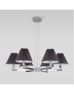 Подвесная люстра Eurosvet 60136/6 хром/графит-foto4