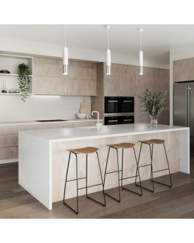 Подвесной светильник Eurosvet DLN108 GU10 белый/серебро-foto9