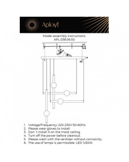 Подвесной светильник APLOYT APL.038.06.50-foto12