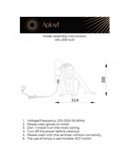 Детская настольная лампа APLOYT APL.309.14.01-foto13