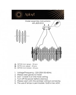 Подвесная люстра APLOYT APL.825.03.12-foto16