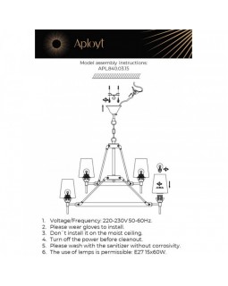 Подвесная люстра APLOYT APL.840.03.15-foto16