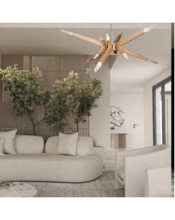 Подвесная люстра LOFT IT 10160 Light wood-foto5
