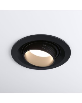 Встраиваемый светильник Elektrostandard 9919 LED 10W 3000K черный-foto4