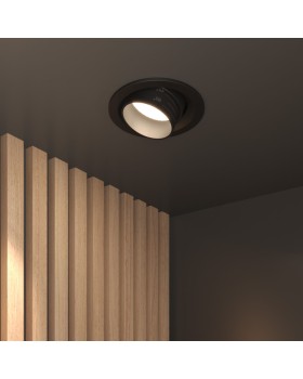 Встраиваемый светильник Elektrostandard 9919 LED 10W 3000K черный-foto5