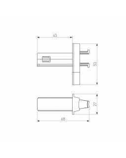 Коннектор Elektrostandard Соединитель (чёрный) 85011/00-foto3