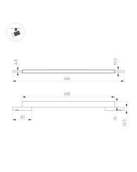 Светильник на шине Arlight 043273-foto2