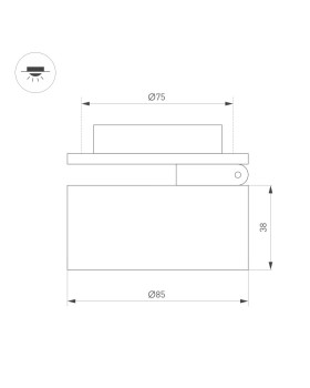 Спот Arlight 045781-foto2