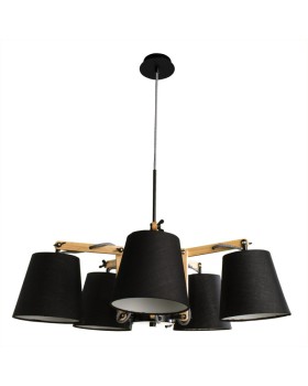 Подвесная люстра ARTE Lamp A5700LM-5BK-foto3