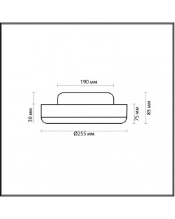 Накладной светильник Odeon Light 2177/1C-foto2