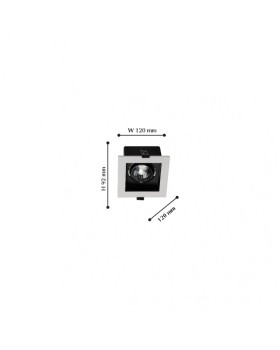 Встраиваемый светильник Favourite 1988-1C-foto2