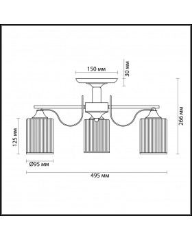 Люстра на штанге LUMION 3508/3C-foto2