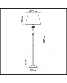Торшер Odeon Light 3390/1F-foto2