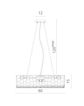 Подвесная люстра Divinare 2002/01 SP-9-foto3