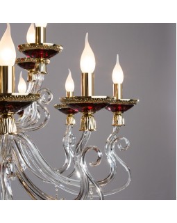 Подвесная люстра Divinare 5125/10 LM-15-foto3