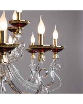 Подвесная люстра Divinare 5125/10 LM-15-foto3