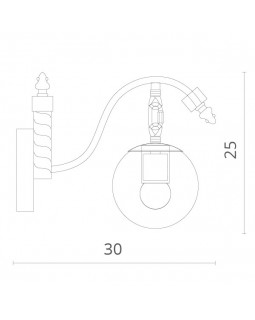 Бра Divinare 8055/01 AP-1-foto4