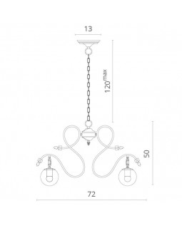 Подвесная люстра Divinare 8055/01 LM-5-foto5