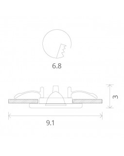Влагозащищенный светильник ARTE Lamp A2024PL-1CC-foto2