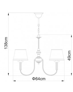 Подвесная люстра ARTE Lamp A3579LM-5AB-foto6