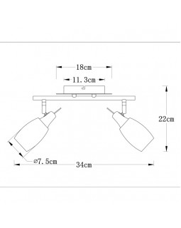 Спот ARTE Lamp A4590AP-2SS-foto4