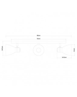 Спот ARTE Lamp A5049PL-3GY-foto2