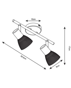 Спот ARTE Lamp A5062AP-2SS-foto4