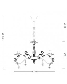 Подвесная люстра ARTE Lamp A5349LM-5WH-foto4