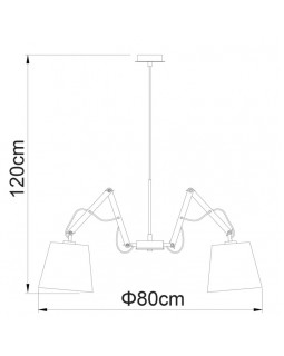 Подвесная люстра ARTE Lamp A5700LM-5BK-foto2