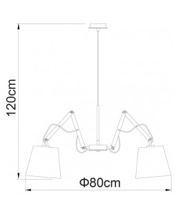Подвесная люстра ARTE Lamp A5700LM-5WH-foto5