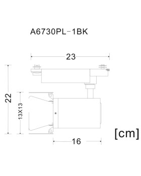 Светильник на шине ARTE Lamp A6730PL-1BK-foto4