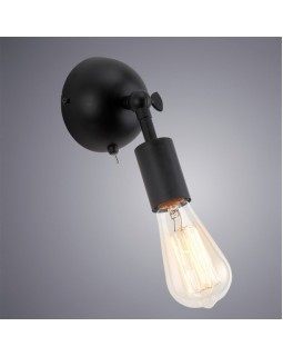 Бра ARTE Lamp A9190AP-1BK-foto4