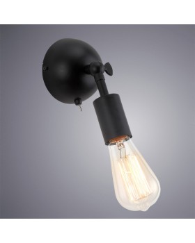 Бра ARTE Lamp A9190AP-1BK-foto4