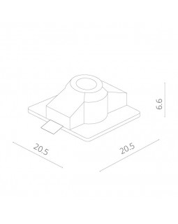 Встраиваемый светильник ARTE Lamp A9410PL-1WH-foto5