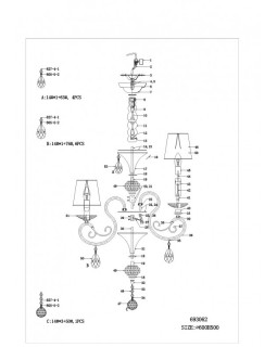 Подвесная люстра Lightstar 693062-foto9