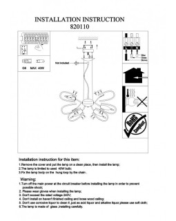 Подвесная люстра Lightstar 820110-foto10